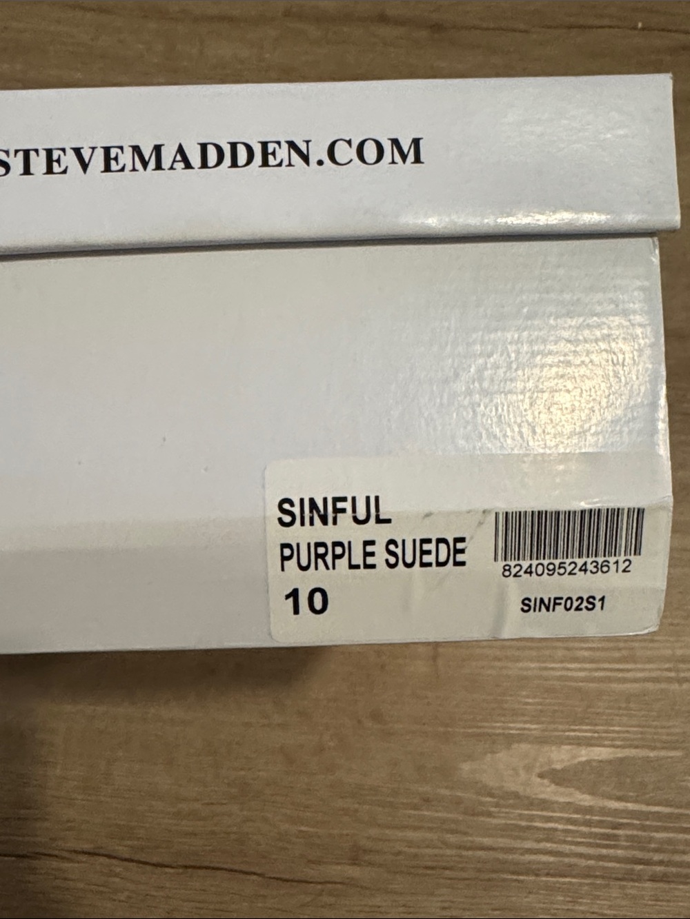 Steve Madden Vibrant Purple Suede Slide Mules - Picture 8 of 8
